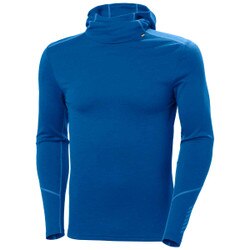 Helly Hansen Lifa Merino Midweight Hoodie Men's in Deep Fjord